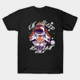 Eat Sleep Astronaut Repeat T-Shirt